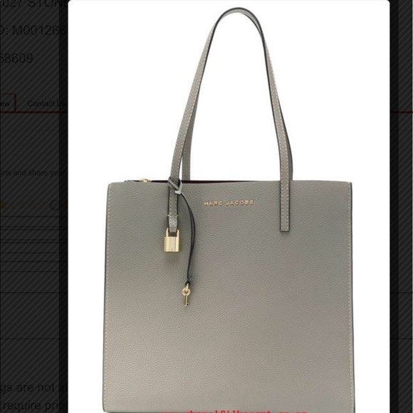 Marc Jacobs Handbags - Marc Jacobs The Grinder Shopper Tote Bag